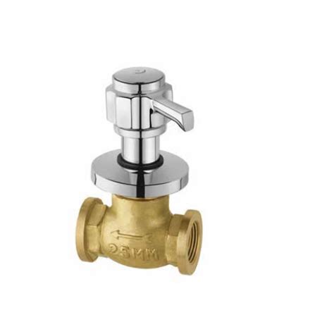 Essco Jaquar Flush Cock with Wall Flange, Size: 25 mm